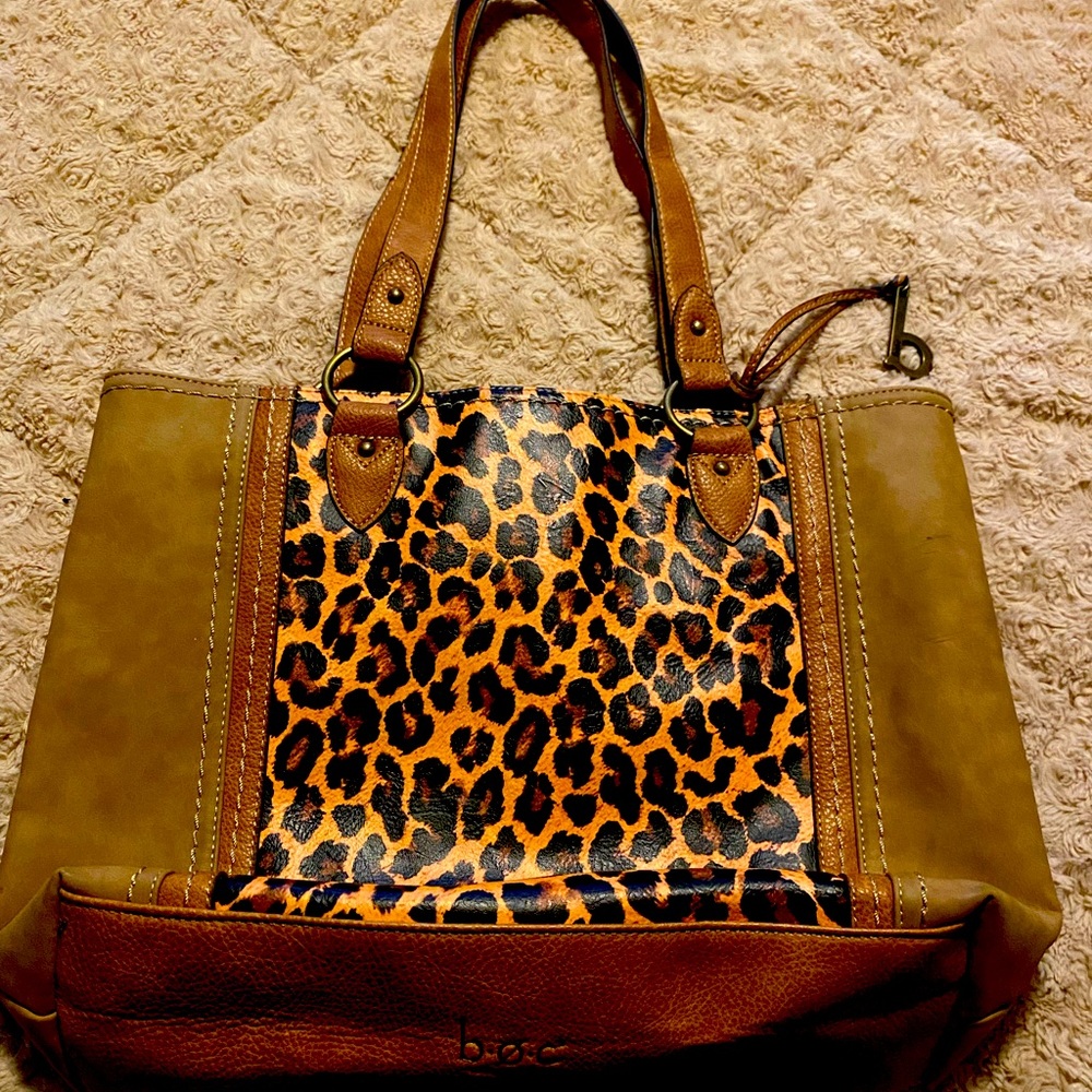 Cute leopard print bag